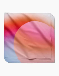 GEOMETRY Sunrise Dinner Napkin Set