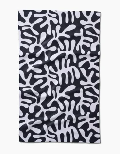 GEOMETRY Sunset Tea Towel