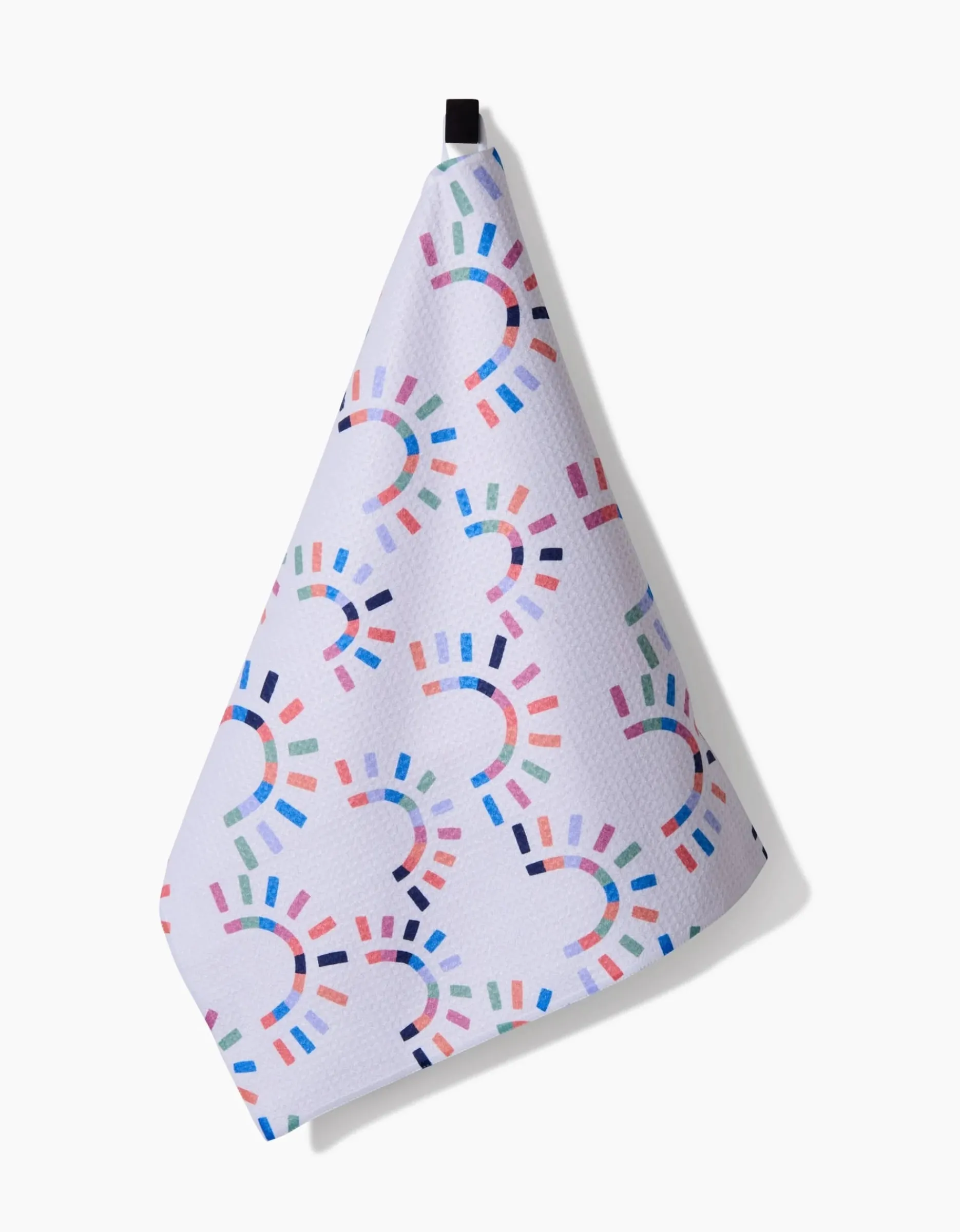 GEOMETRY Sunshine Rainbow Tea Towel