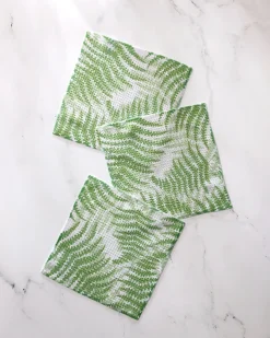 GEOMETRY Swaying Leaf Dishcloth Set
