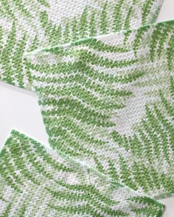 GEOMETRY Swaying Leaf Dishcloth Set