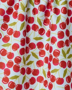 GEOMETRY Sweet Cherry Tea Towel
