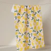 GEOMETRY Sweet Lemon Tea Towel