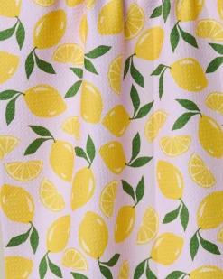 GEOMETRY Sweet Lemon Tea Towel
