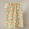 GEOMETRY Sweet Orange Tea Towel
