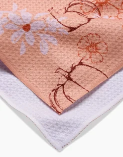 GEOMETRY Sweet Pumpkin Harvest Tea Towel