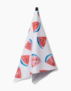 GEOMETRY Sweet Slice Of July Tea Towel