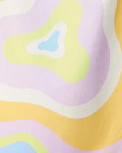 GEOMETRY Swirls Beach Towel