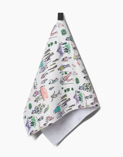 GEOMETRY Take A Hike Bar Towel