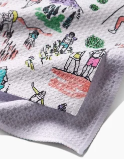 GEOMETRY Take A Hike Bar Towel