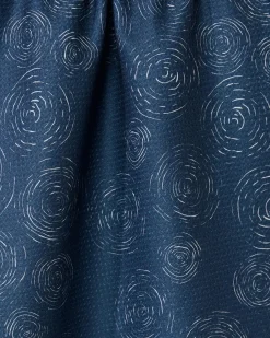 GEOMETRY Taps - Midnight Tea Towel