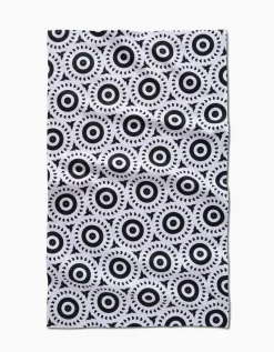 GEOMETRY Texas Two Step Tea Towel