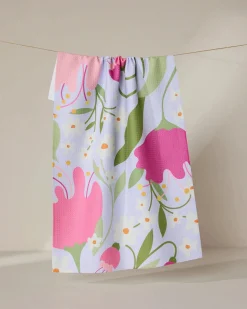 GEOMETRY Thoughtful Tea Towel