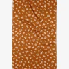 GEOMETRY Tossed Wildflowers Rust Tea Towel