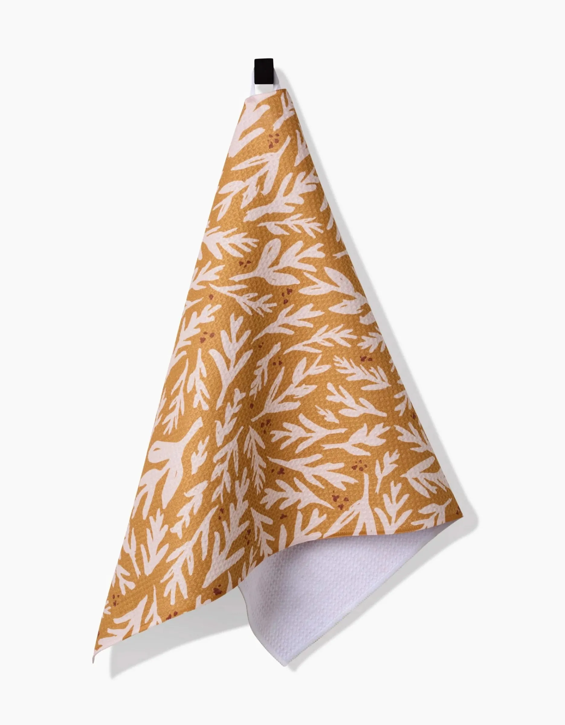 GEOMETRY Trail Dusting Gold Tea Towel