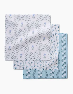 GEOMETRY Trailing Farmhouse Florals Dishcloth Set