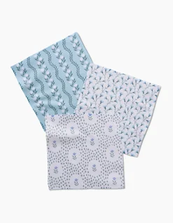 GEOMETRY Trailing Farmhouse Florals Dishcloth Set