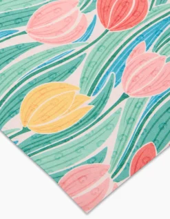 GEOMETRY Tranquil Tulips Not Paper Towel
