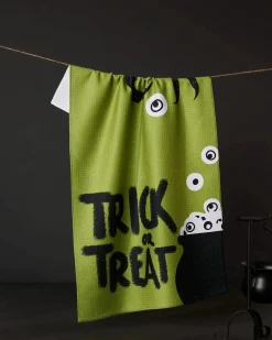 GEOMETRY Tricky Treats Tea Towel