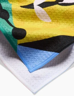 GEOMETRY Tuiuiú Tea Towel