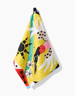 GEOMETRY Tuiuiú Tea Towel