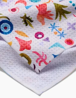 GEOMETRY Tula Tea Towel