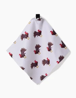 GEOMETRY Turkey Day Parade Dishcloth Set