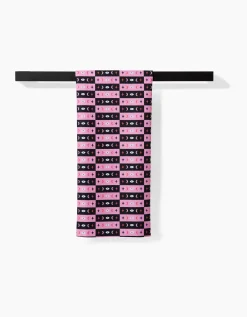 GEOMETRY Twinkling Eye Tea Towel