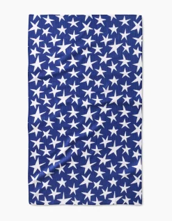 GEOMETRY USA Stars Tea Towel