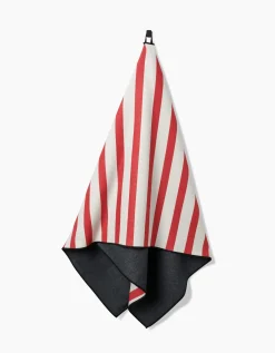 GEOMETRY USA Stripes Beach Towel