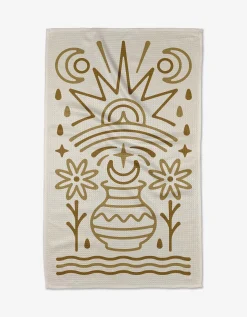 GEOMETRY Vessel Tea Towel