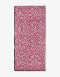 GEOMETRY Vibrant Venom Beach Towel