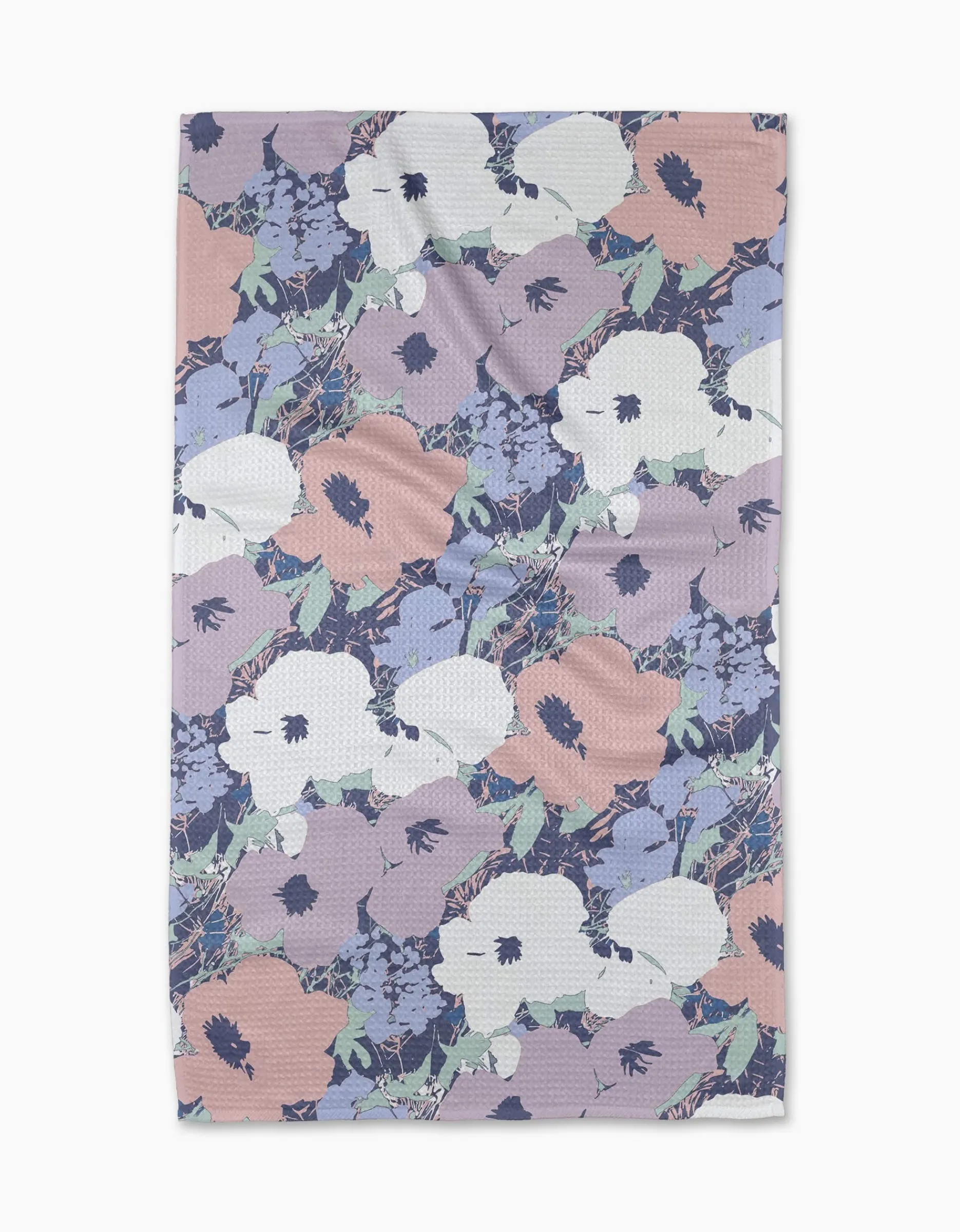 GEOMETRY Viola Tea Towel