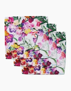 GEOMETRY Wallflower Dishcloth Set