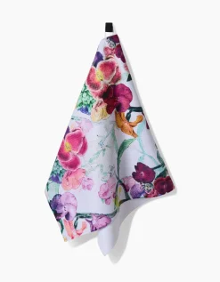 GEOMETRY Wallflower Tea Towel