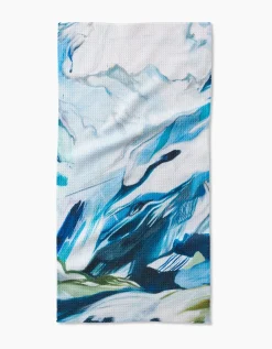 GEOMETRY Where He Laid To Go Bar Towel