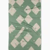 GEOMETRY Wisp Green Tea Towel