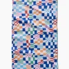 GEOMETRY Wonky Checkers Tea Towel