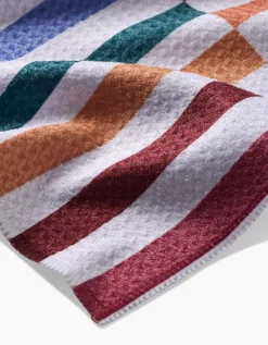 GEOMETRY Wonky Stripes Tea Towel
