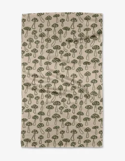 GEOMETRY Woodland Mushroom Tea Towel