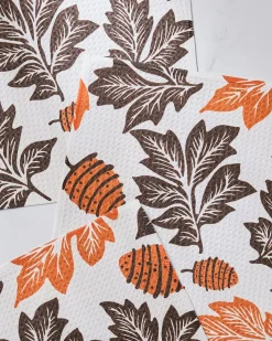 GEOMETRY Woodland Waltz Dishcloth Set