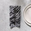 GEOMETRY Zebra Dinner Napkin Set