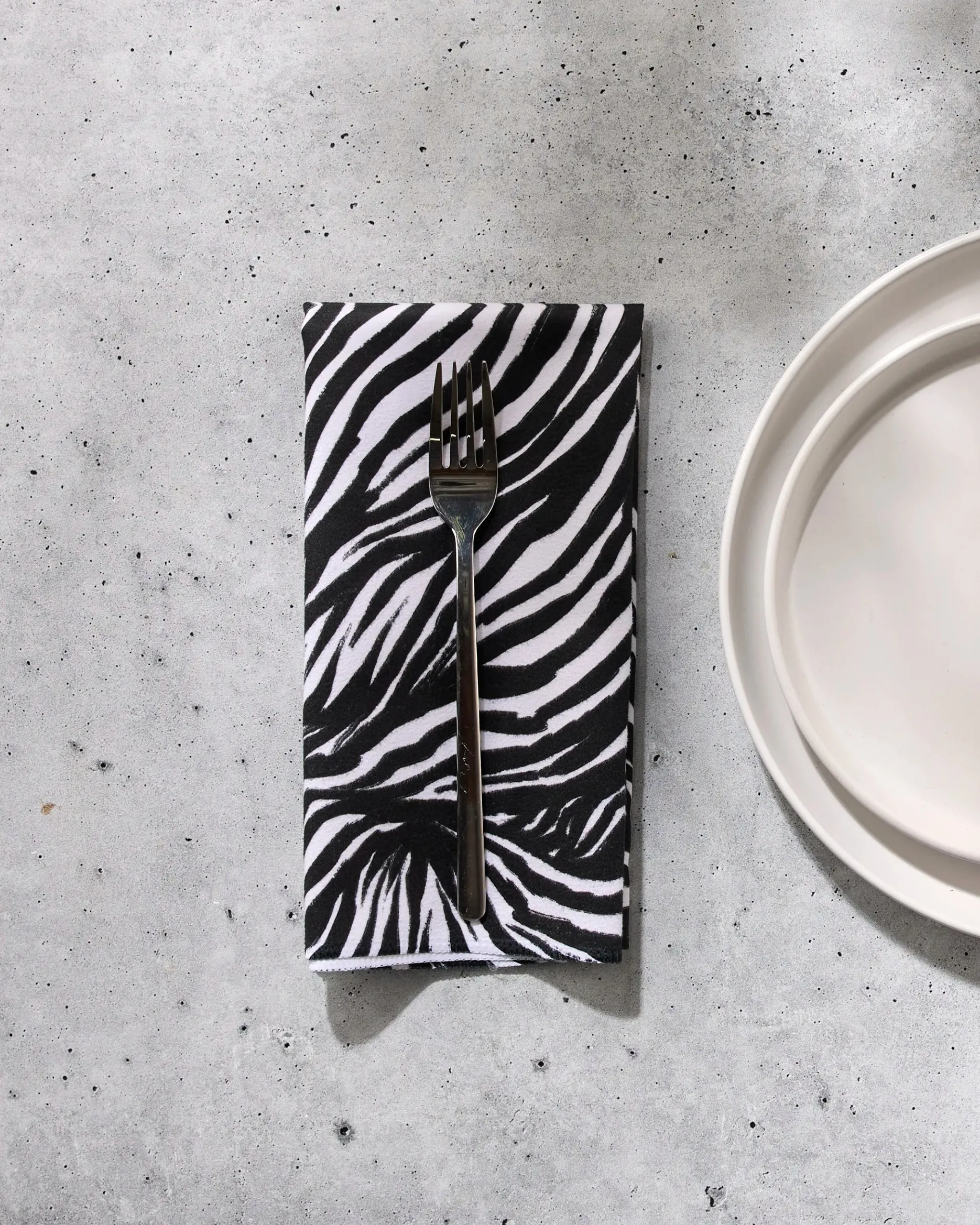 GEOMETRY Zebra Dinner Napkin Set