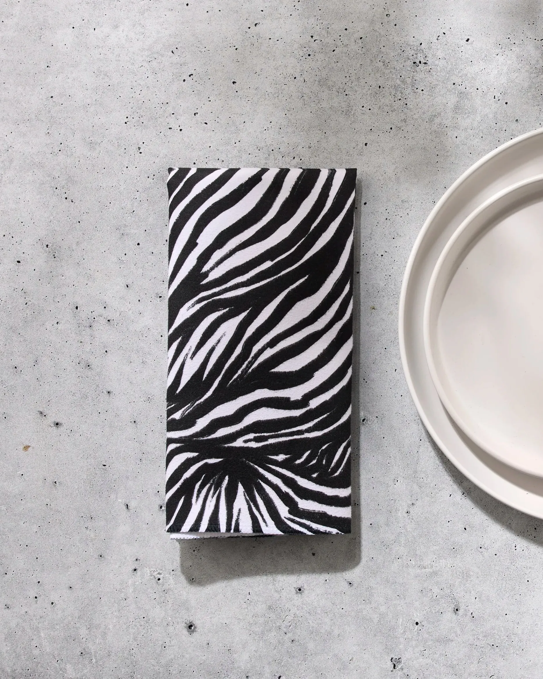 GEOMETRY Zebra Dinner Napkin Set