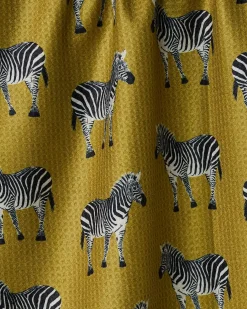 GEOMETRY Zebra Way Double-Sided Tea Towel