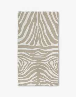 GEOMETRY Zen Zebra Luxe Bath Towel