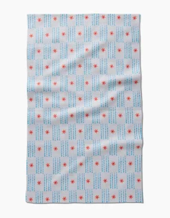 GEOMETRY Ziggy Floral Tea Towel