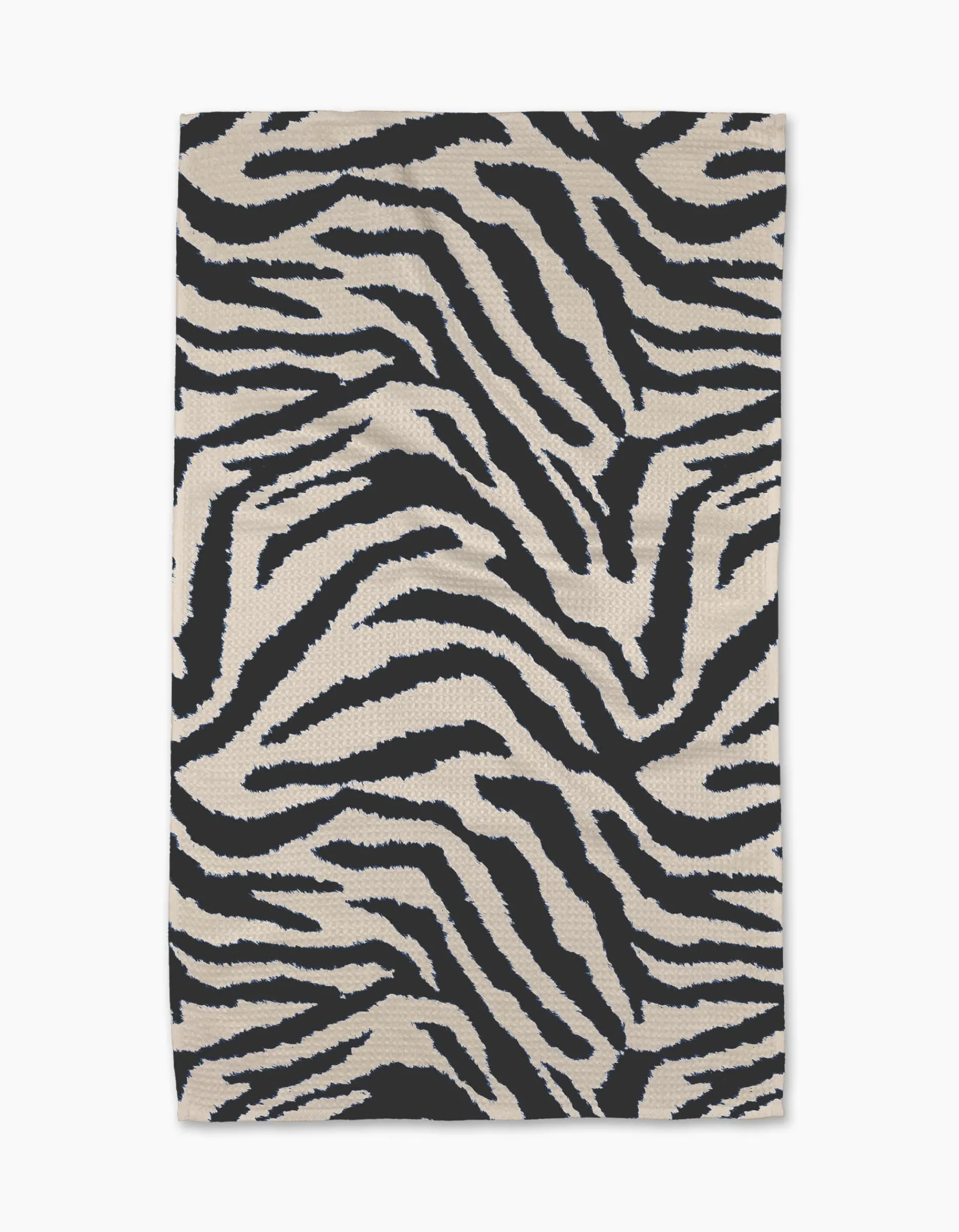 GEOMETRY Zira Black Tea Towel